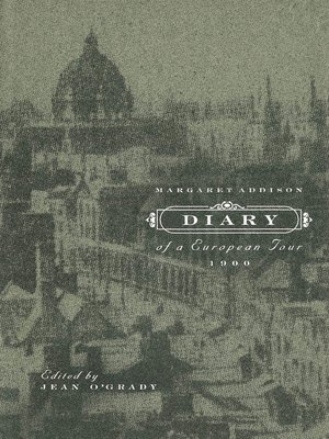 cover image of Diary of a European Tour, 1900